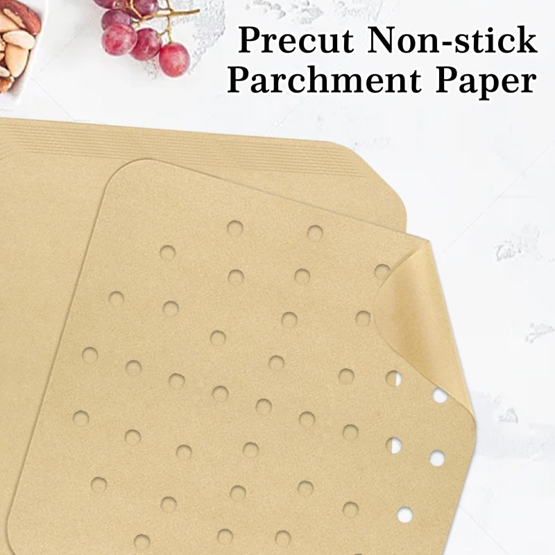 GOAUS Parchment Paper Sheets 12 x 12 Inch, Square 12 x 12, Unbleached gallery