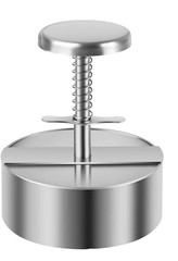 Stainless Steel Burger Press 4.5″ Patty Maker Spring Easy Release BBQ Tool