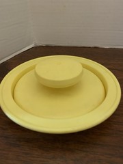 Vtg Robinson’s Burger Press Meat Tastee Rings Foley Alabama USA Yellow