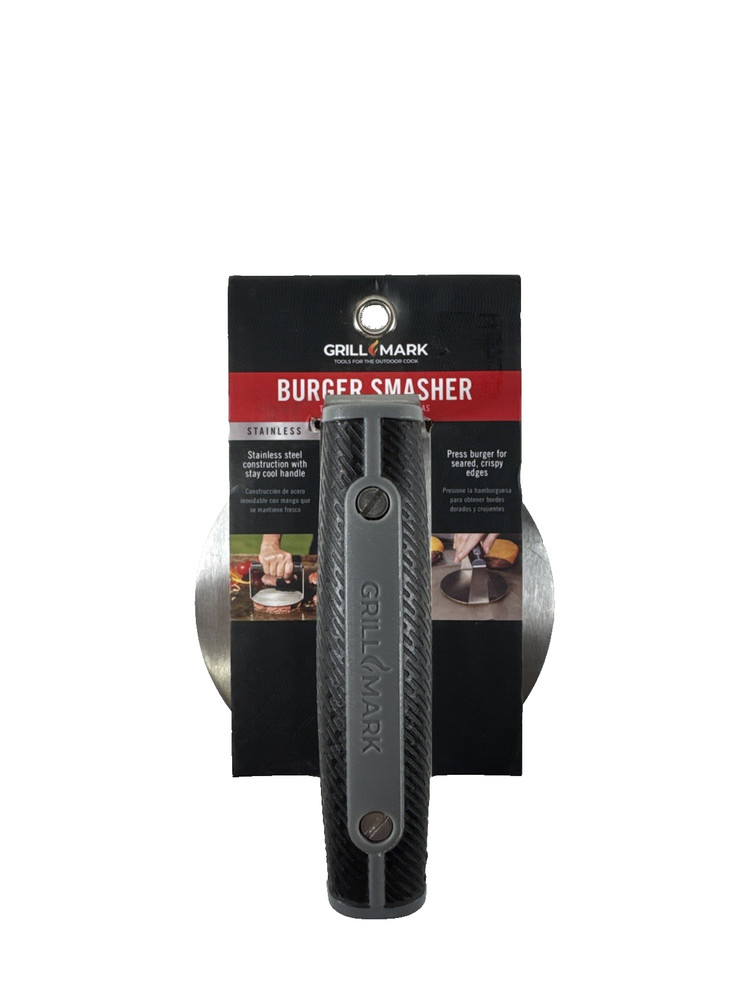 NEW Grill Mark 5.25" Stainless Steel Burger Press