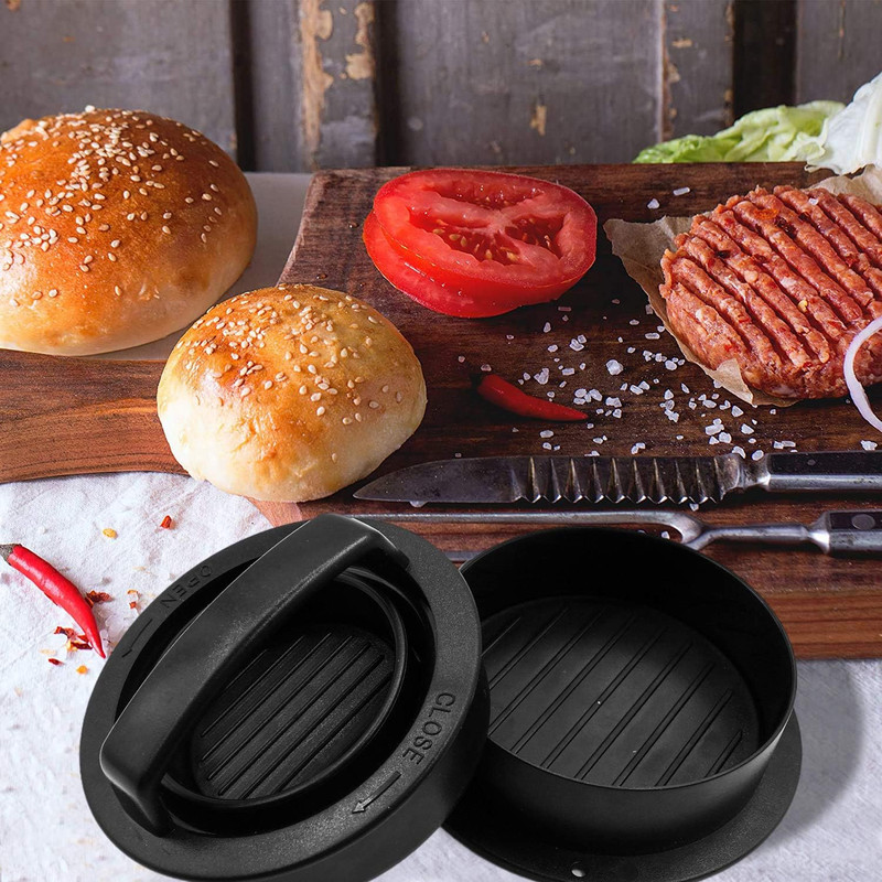 Burger Mold Hamburger Press Patty Maker Different Size Patty Molds, Works Best f gallery