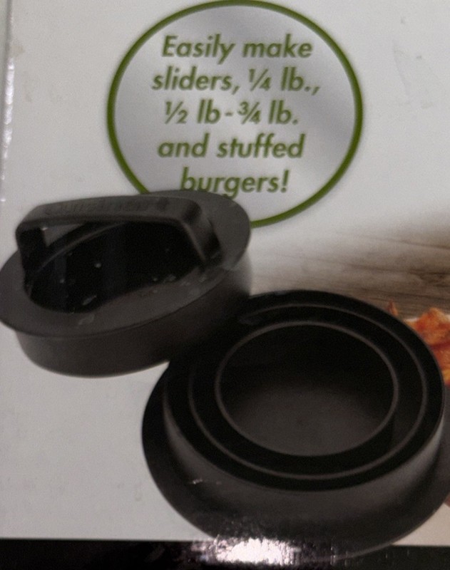 Cuisinart 4 in 1 Burger Press - Stuffed Sliders Regular Burgers gallery