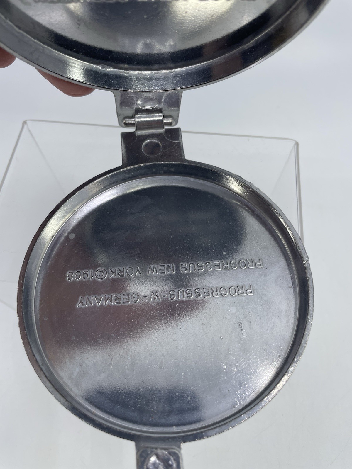 Vintage Aluminum PROGRESSUS Meat Press Hamburger Patty Maker 1968 gallery