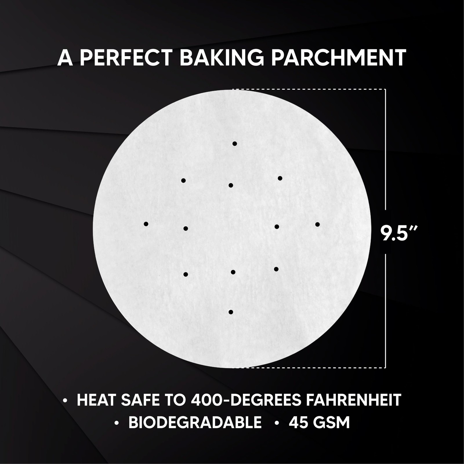 Helen’s Asian Kitchen Steamer Parchment Liners, For Set of 20, Paper, White gallery