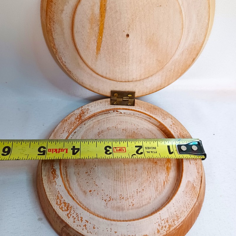 Wooden Hamburger Press Vintage Chef Rooster Hen Kitchy Cabin Core gallery