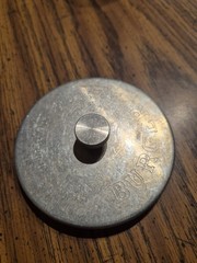 Vintage 1960s Heuck Burger Press Metal CIN’TI 20.0. US Pat D191367 USA EUC