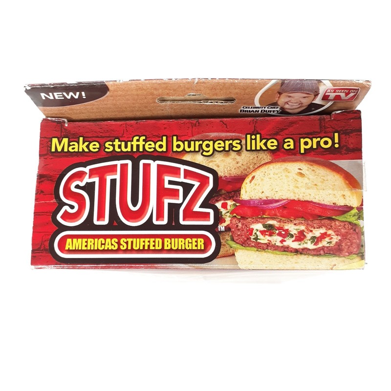 Stufz Stuffed Burger Press Hamburger Patty Maker As Seen On TV gallery