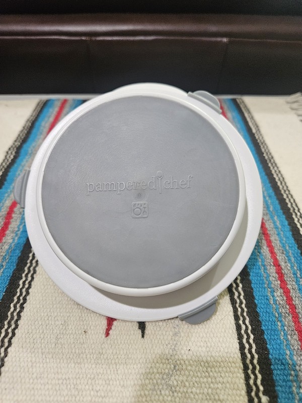 Pampered Chef Burger Slider Press # 1174 up to 1/2 lb Compact Dishwasher Safe gallery
