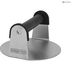 Stainless Steel Burger Press 6 Inch Flat Top Griddle Grill Smasher Tool