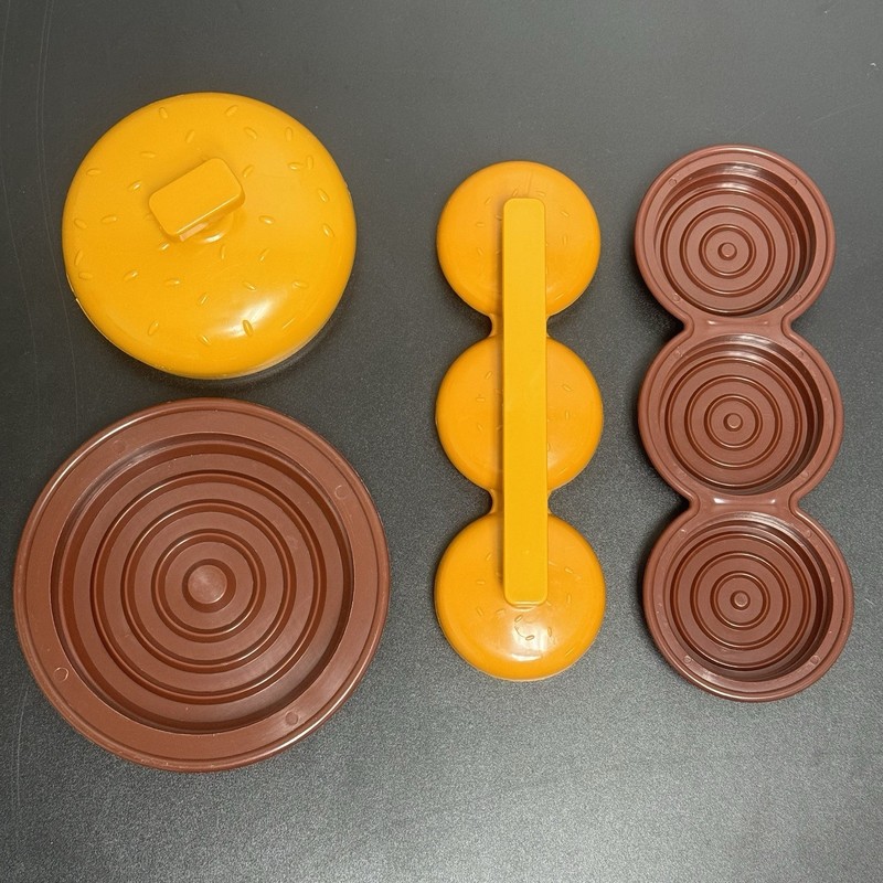 Charcoal Companion Single Burger & 3 Slider Hamburger Press - Great Condition gallery