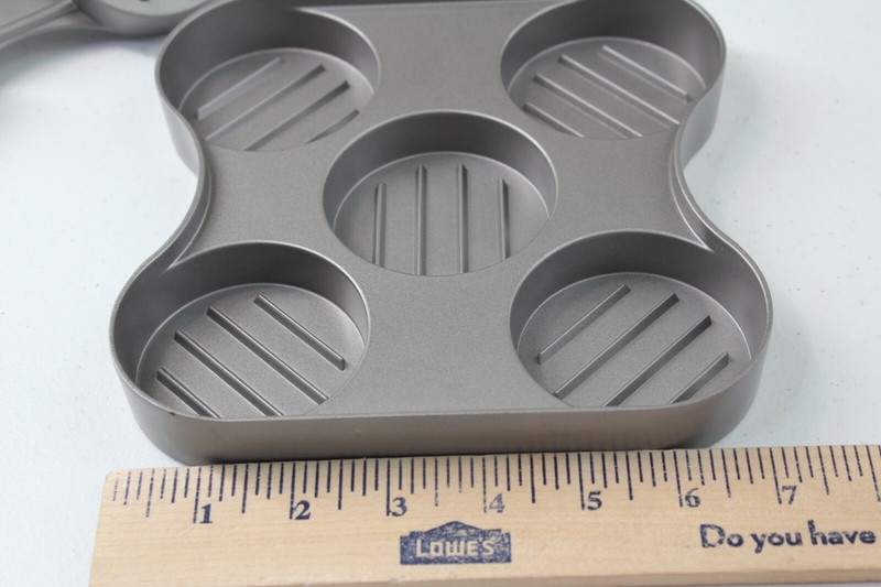 Slider Mini Burger Patty Press Pan Makes Five gallery