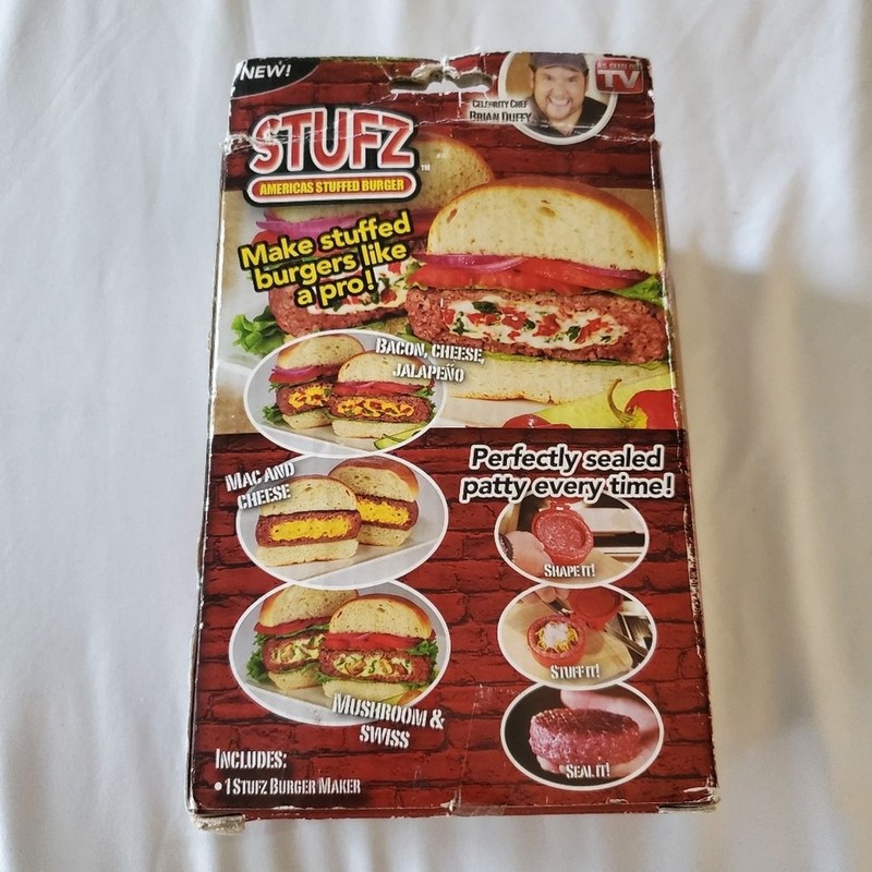 Stufz As Seen On TV Burger Stuffer / Stuffed Hamburger Maker gallery