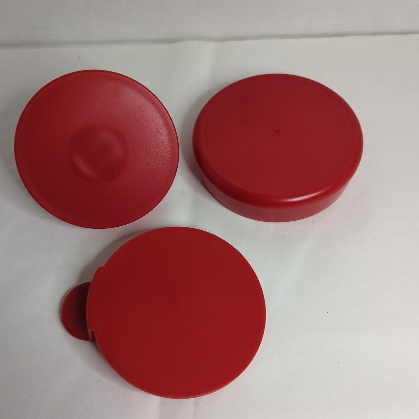 Red 3 Pc Joie Burger Press and Patty Maker Round Patties gallery