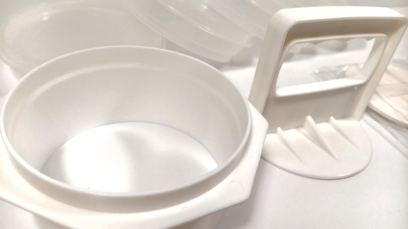 Mission Gallery Hamburger Press Patty Maker - 4 in1 Burger Mold Patty Press gallery