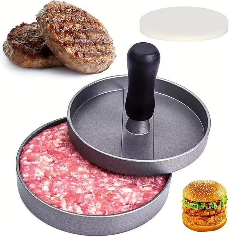 1pc Burger Press Non-Stick Hamburger Patty Maker or Kitchen BBQ Grill gallery