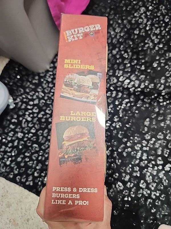 Burger Maker Kit 9 Piece For Mini Sliders Or Large Burgers gallery