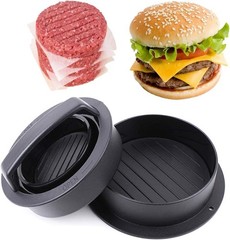 Burger Press Hamburger Press Patty Maker BBQ Grill 3-in-1 Non Stick Stuffed