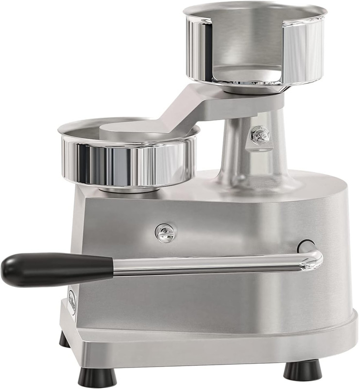 Burger Press Patty Maker for 4” Hamburgers, Stainless-Steel Manual Forming Machi gallery
