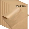 600 Pieces Parchment Paper Sheets 12"x 16" Unbleached Baking gallery