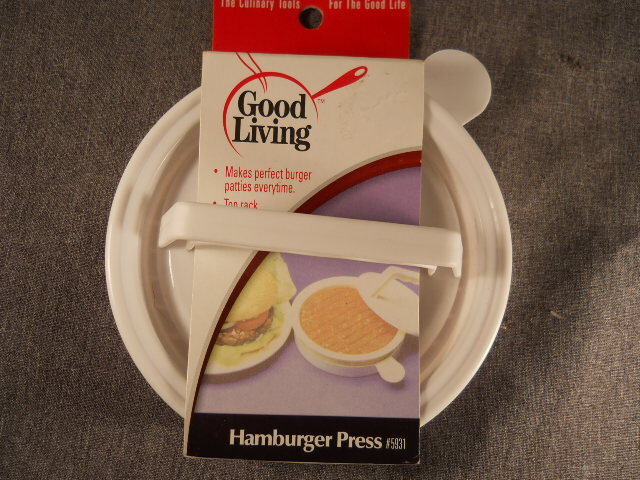 Good Living Hamburger Patty Maker Burger Press Ground Beef Sliders USA gallery