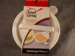 Good Living Hamburger Patty Maker Burger Press Ground Beef Sliders USA