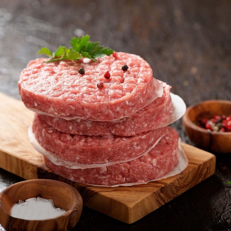 100PCS 4" Burger Patty Paper Non-Stick Round Parchment Sheets for Press Baking gallery