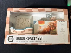 Charcoal Companion Burger Party Set BBQ Cookout Accessories Kit