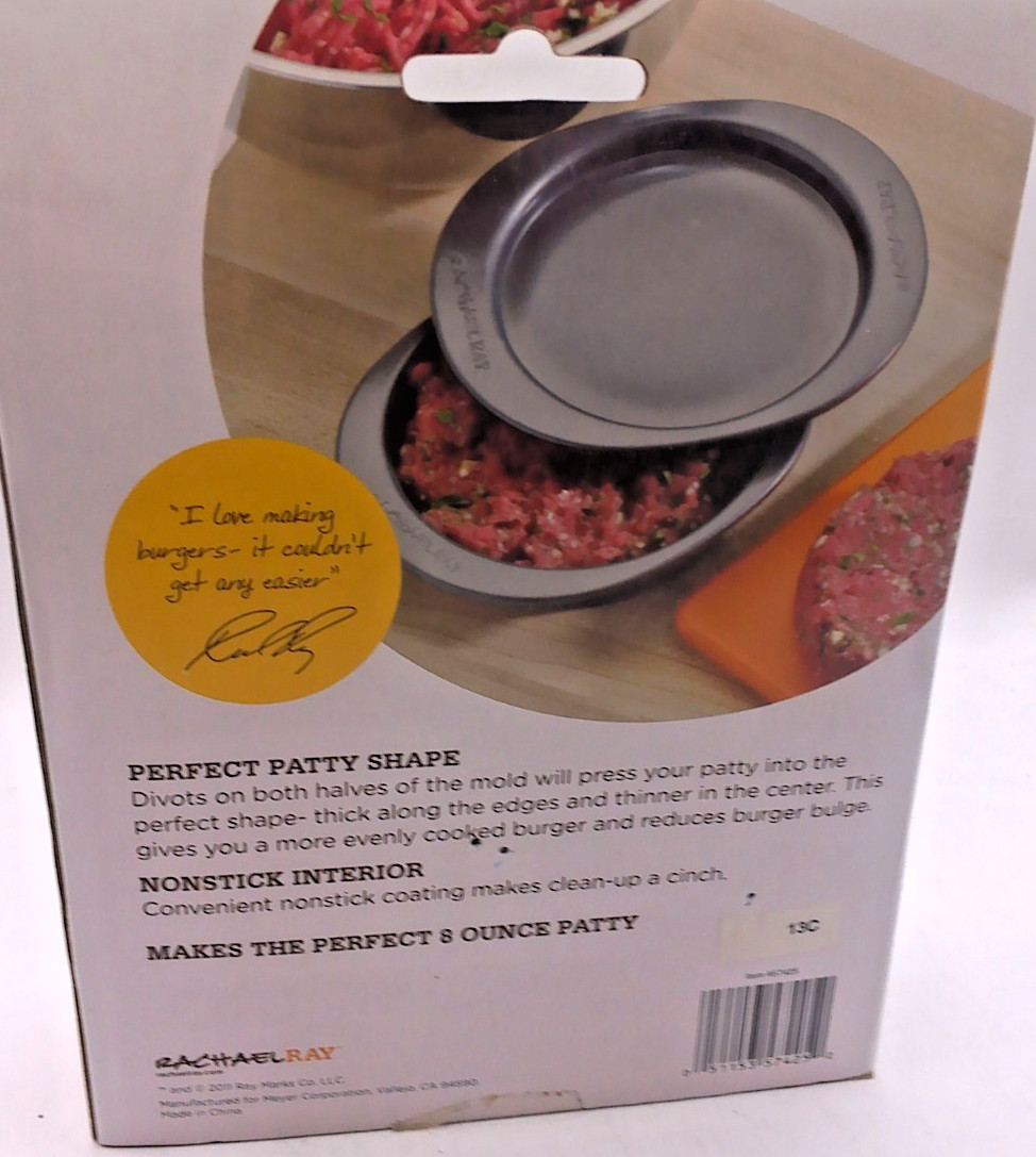 New Rachael Ray Burger Mold, 2011, New in Box gallery