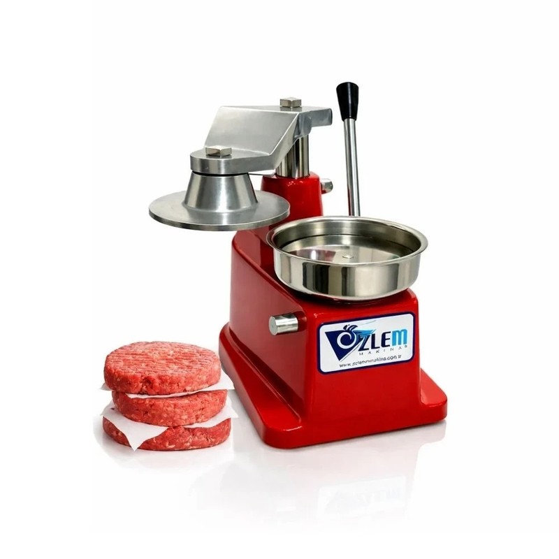 14cm Burger Press Patty Maker – Round Hamburger Mould – Heavy Duty gallery