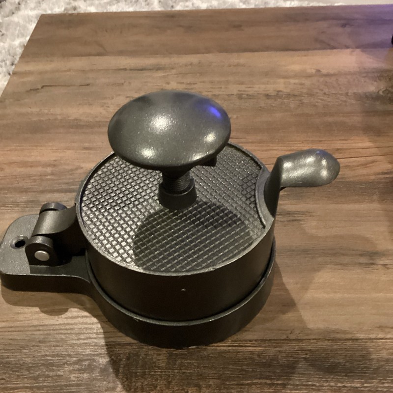 Weston Burger Hamburger Press 4 1/2" Patties 1/4lb to 3/4lb adjustable Pre-Owned gallery