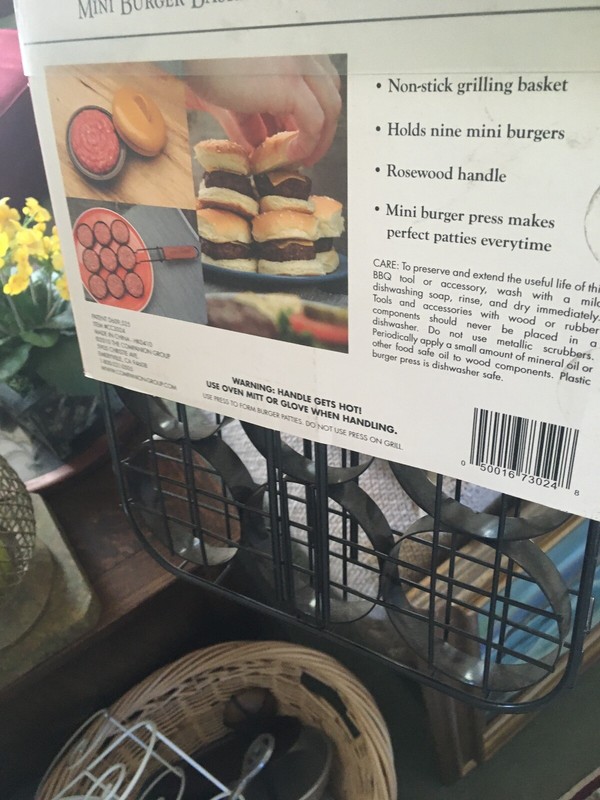 Mini Burger Tool Set 3-Piece Set NEW& PRESS BY CHARCOAL CAMPIONS gallery