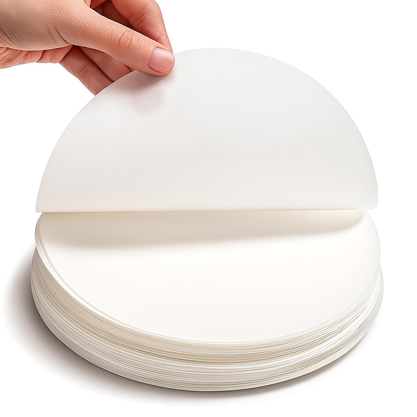 8 Inch Parchment Paper Rounds, 200Pcs Precut Baking White, White gallery