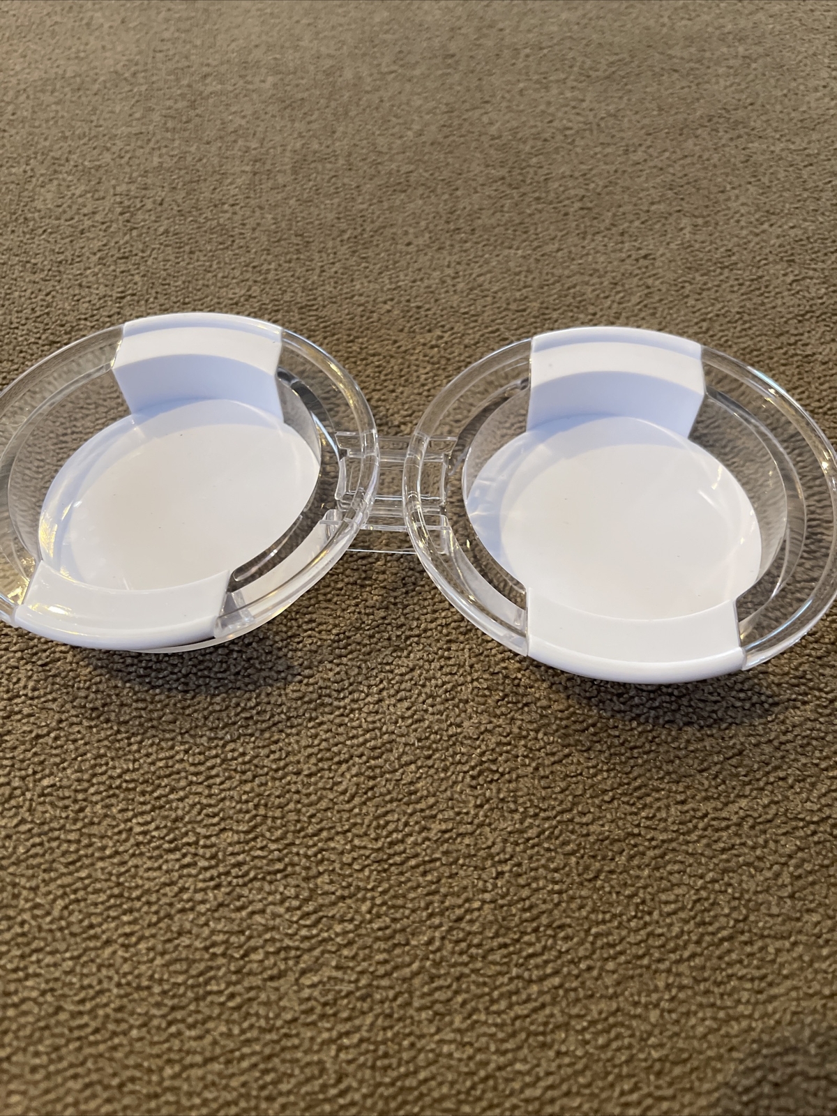 Unbranded White Plastic Double Burger Press (BL) gallery