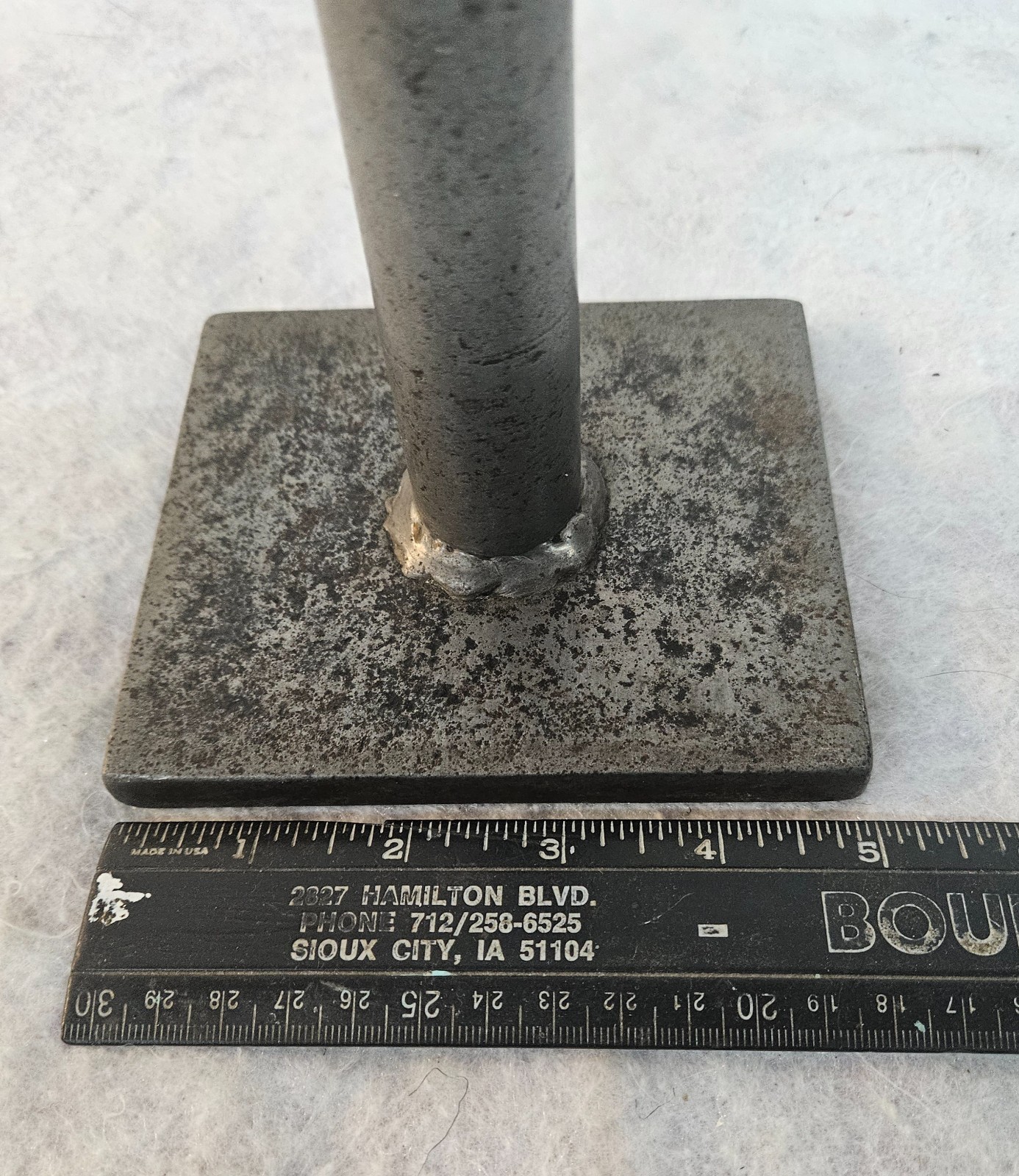 Vintage Solid Steel 5lb Smash Burger or BACON PRESS gallery