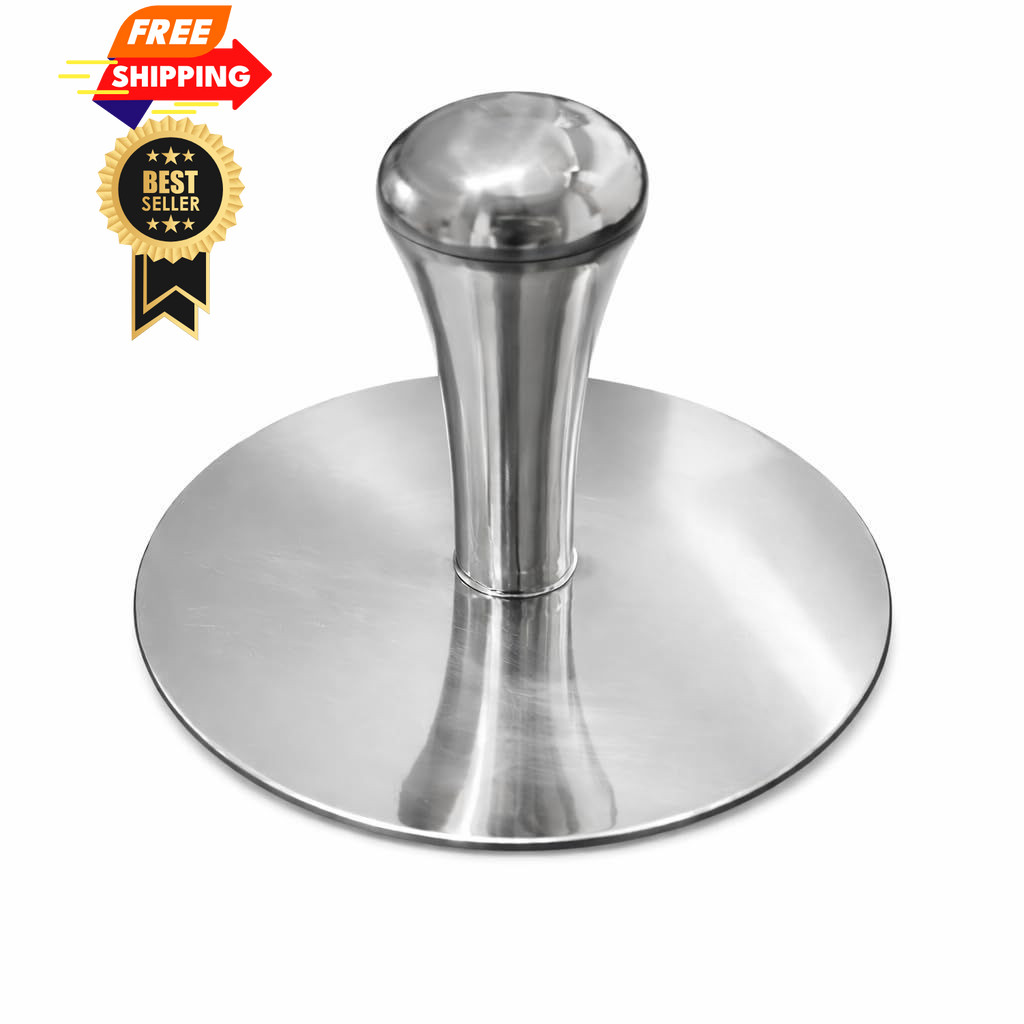 Wonderful Cuisine Premium Stainless Steel Smash Burger Press, gallery
