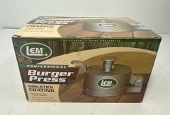 LEM Non-Stick Adjustable Burger Press