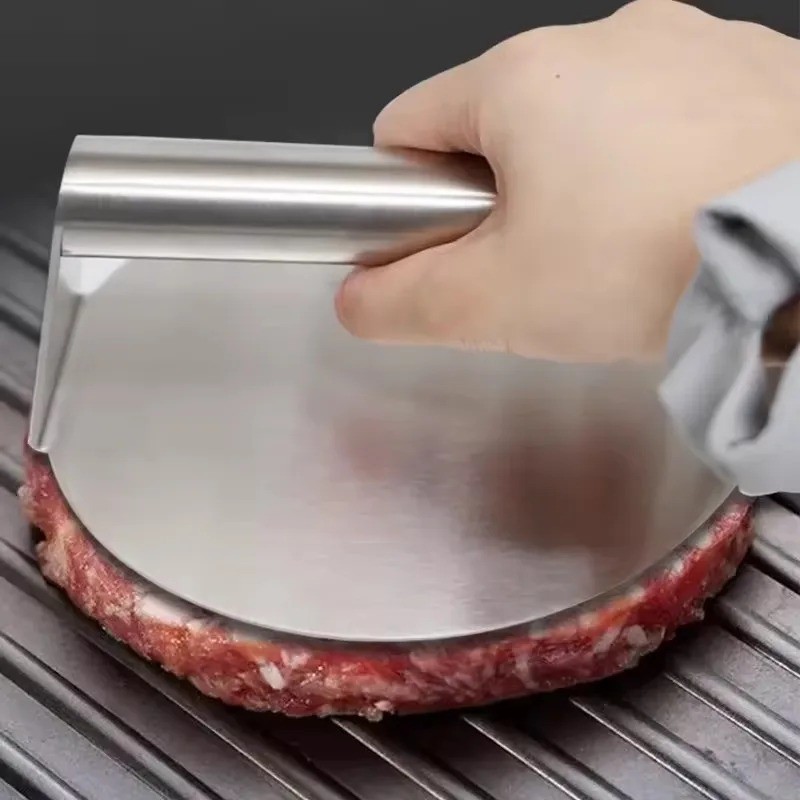 Stainless Steel Meat Pie Making Tool House Kitchen Meat Press Cake Pressing Die gallery