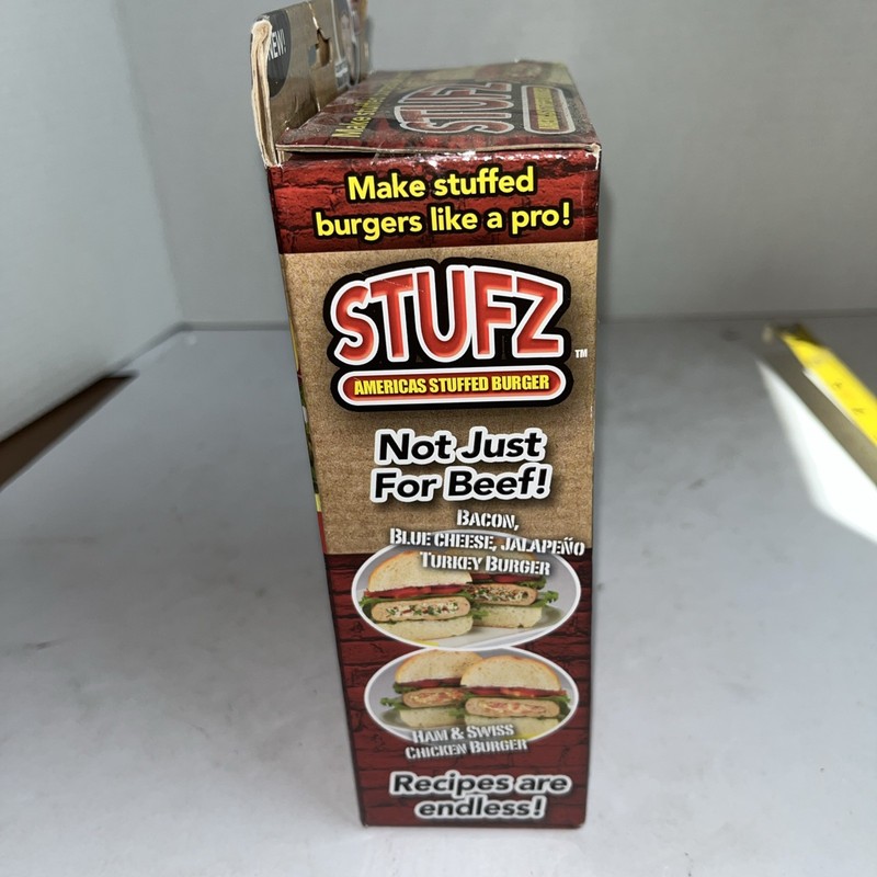 As Seen On TV America's Stuffed Burger STUFZ - New But OPENED gallery