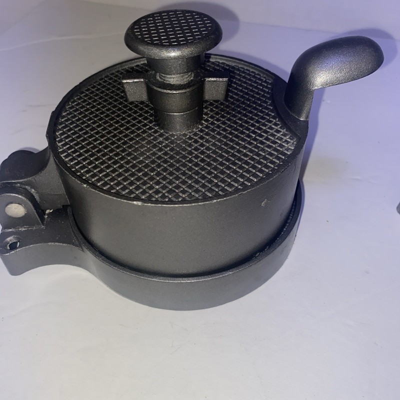 (2) Adjustable Kitchen Hamburger Patty Presses Metal Burger Mold Lot Of Two gallery