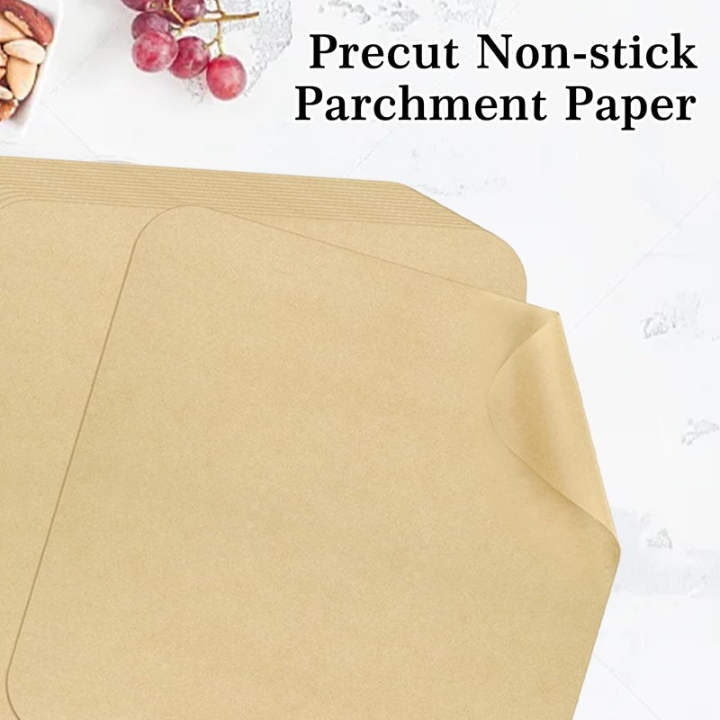 GOAUS Parchment Paper Sheets 12 x 12 Inch, Square 12 x 12, Unbleached gallery