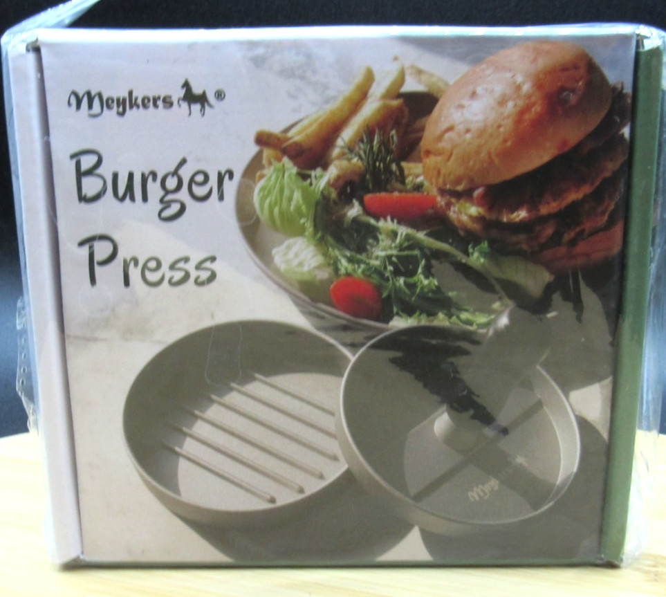 Burger Press Non-Stick Professional Hamburger Press Patty Maker Meykers gallery