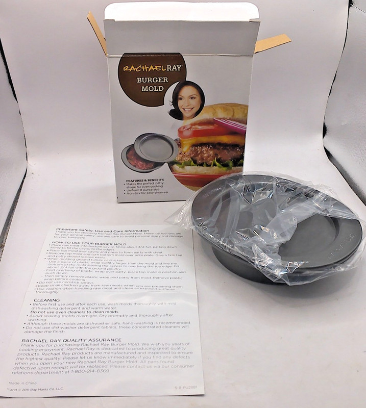 New Rachael Ray Burger Mold, 2011, New in Box gallery