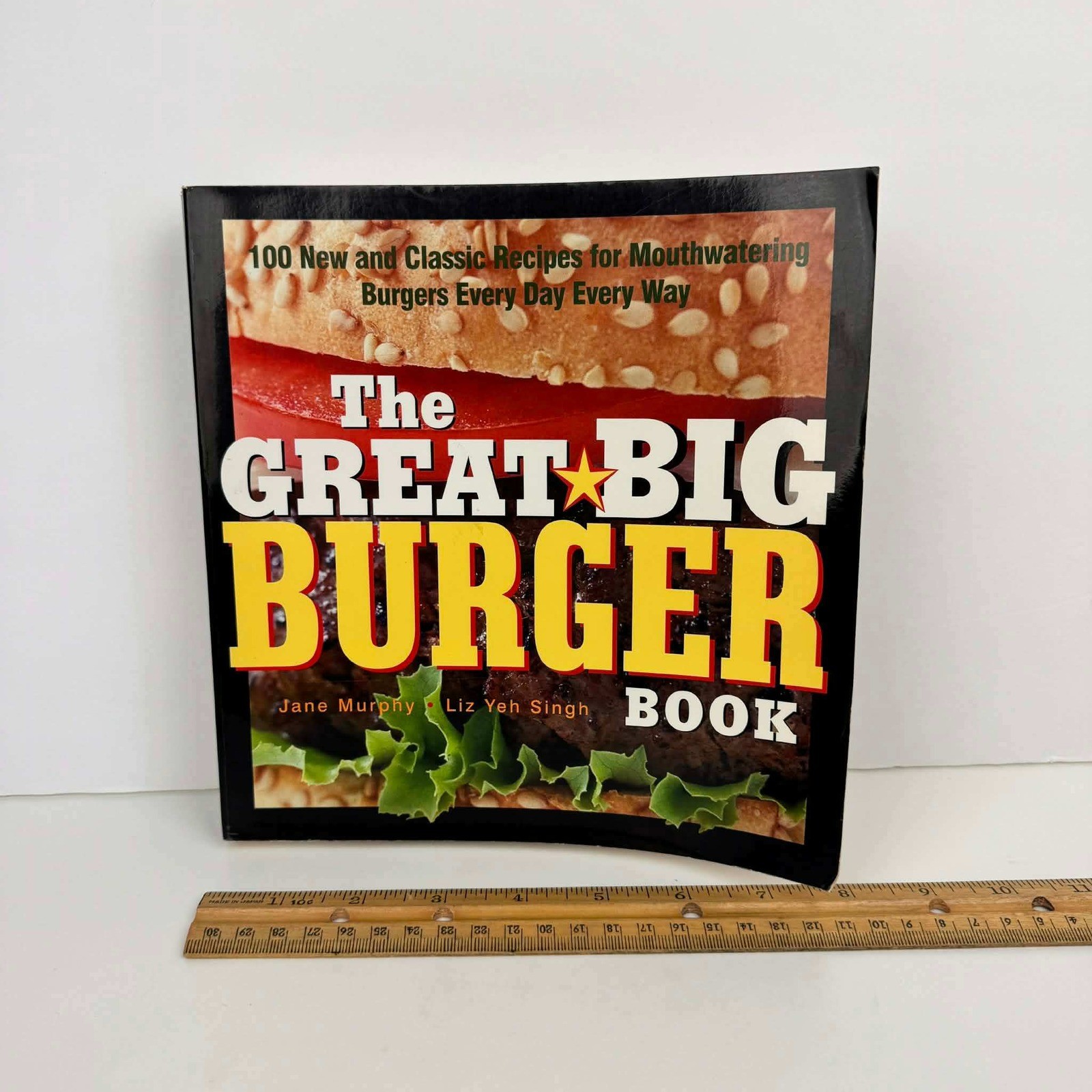 Vtg 2003 The Great Big Burger Book Softcover Cookbook 100 Recipes Summer Picnics gallery