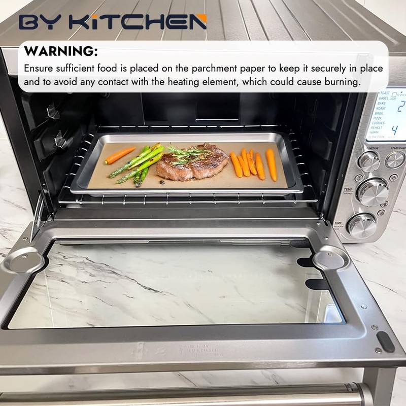 BYKITCHEN 11 x 9in Air Fryer Parchment Paper Sheet Liners 9 x 11 Inch, Nature gallery