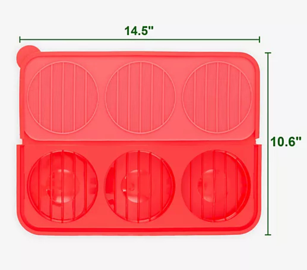 Prepology Set of 2 Silicone Burger Molds gallery