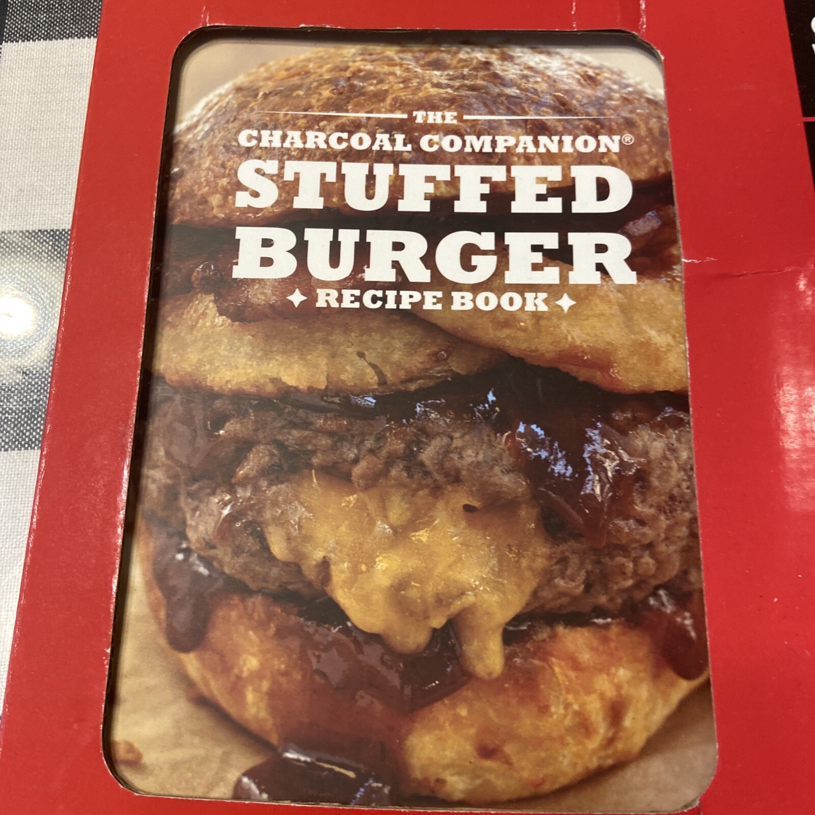 Stuff A Burger gourmet grill Hamburger Press Juicy Charcoal Companion Recipe Set gallery