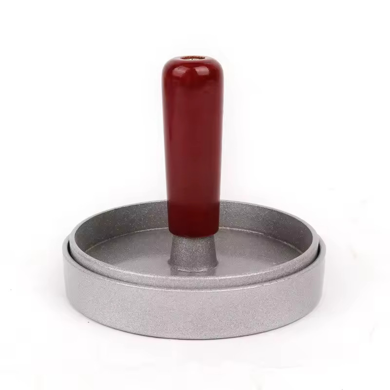 Hamburger Press Non-Stick Aluminum Patty Maker Meat Burger Mold Tool gallery