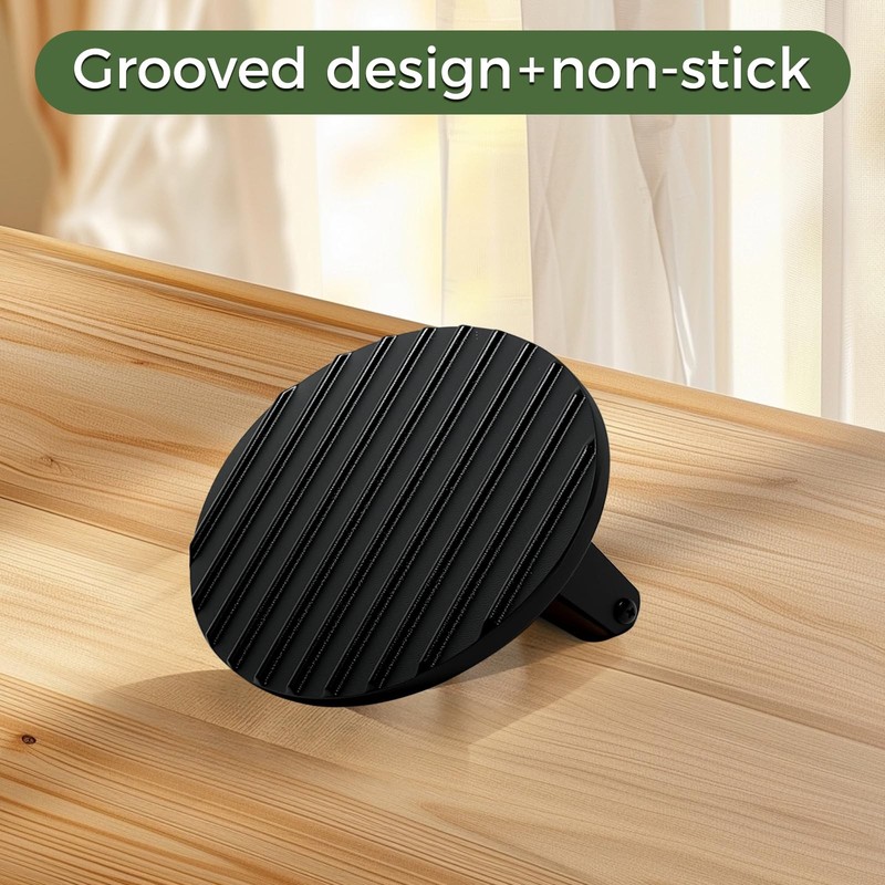 XUDAKAIXIN Cast Iron Smash Burger Press 7.1",Grill Bacon Meat 1 piece, Black gallery