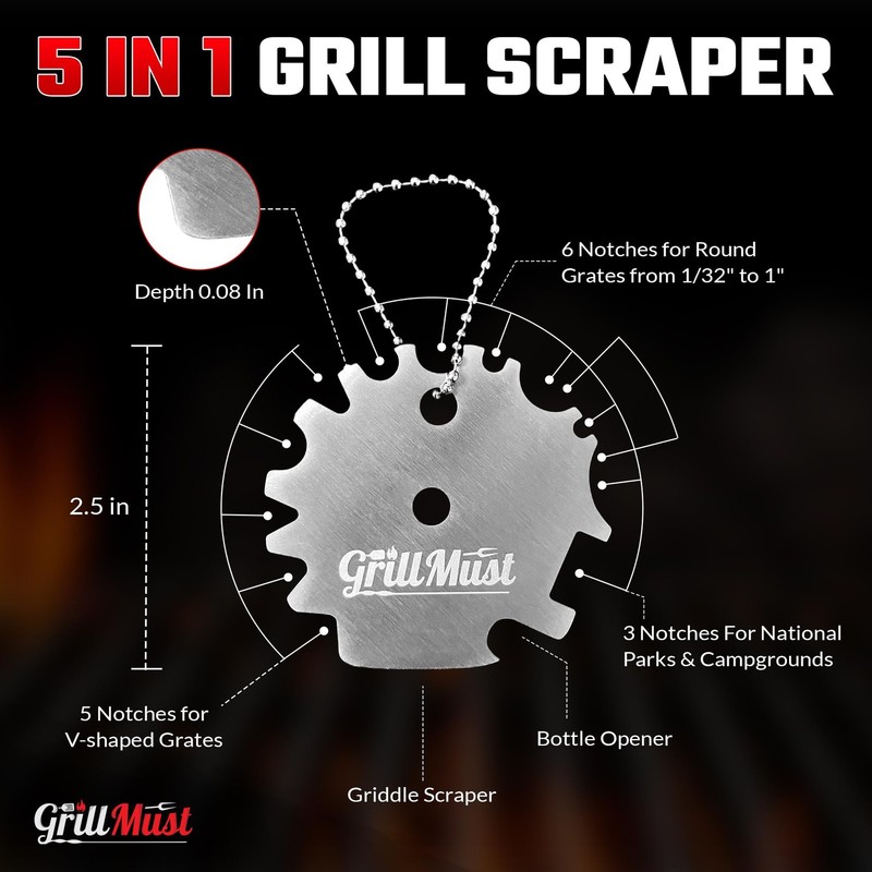 Grill Burger Press Premium Bacon Set: 7″ Meat Cast Iron for Perfectly Griddle gallery