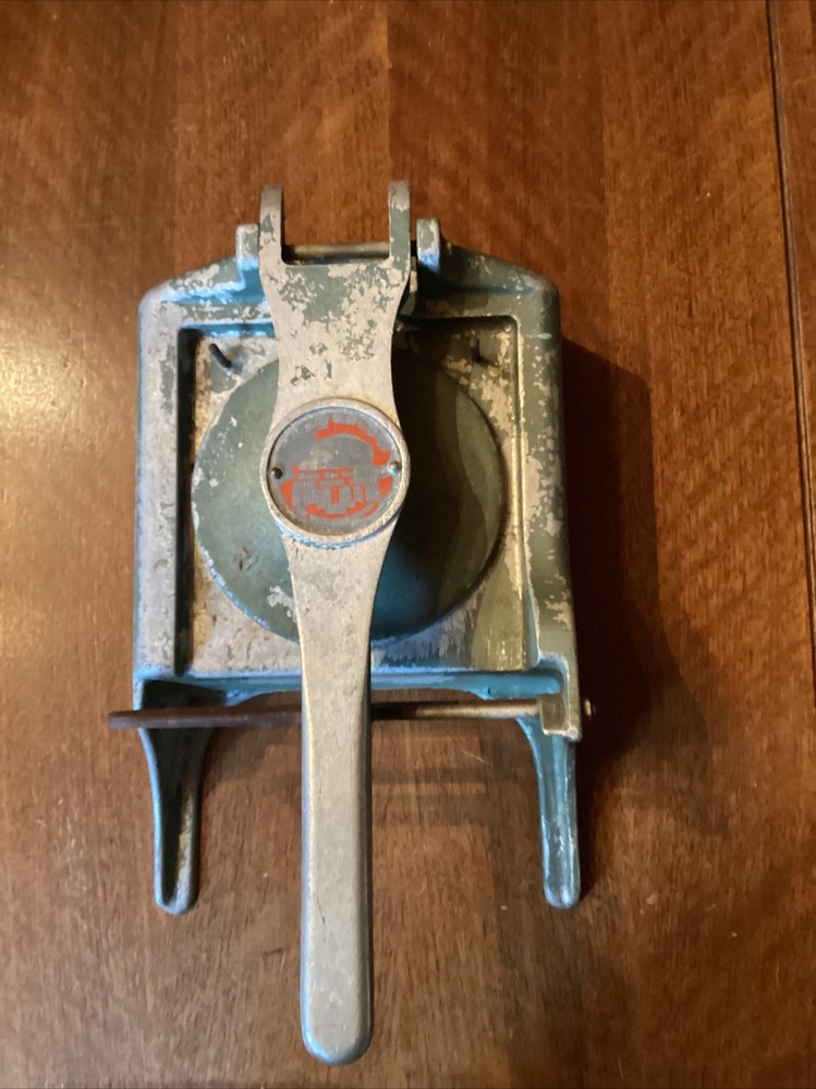 Vintage HOLLYMATIC 'Holly Jr' Hamburger 5" Patty Mold Press Machine Aluminum